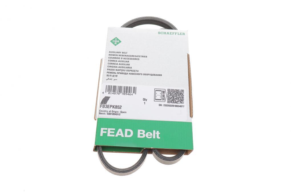Ремінь генератора Land Rover Range Rover Evoque 2.0 D 18- INA FB 3EPK852 UA62