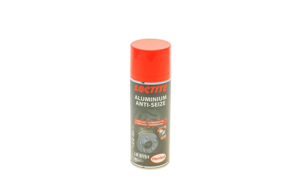 LOCTITE LB 8151, 400ML EGFD Протизадирна змазка з вмістом графіту та алюмінію (до +900°С.) HENKEL 303136 UA62