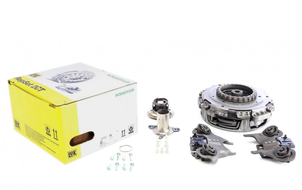 Комплект зчеплення Ford Fiesta VI (CB1, CCN): 1.0 EcoBoost 01/13-, 74kw, Powershift, DPS6 LuK 602 0014 00 UA62