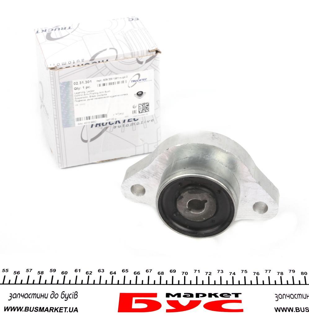 Сайлентблок важеля (переднього/спереду) MB Vito (W639) 11-14 (R) TRUCKTEC AUTOMOTIVE 02.31.301 UA61