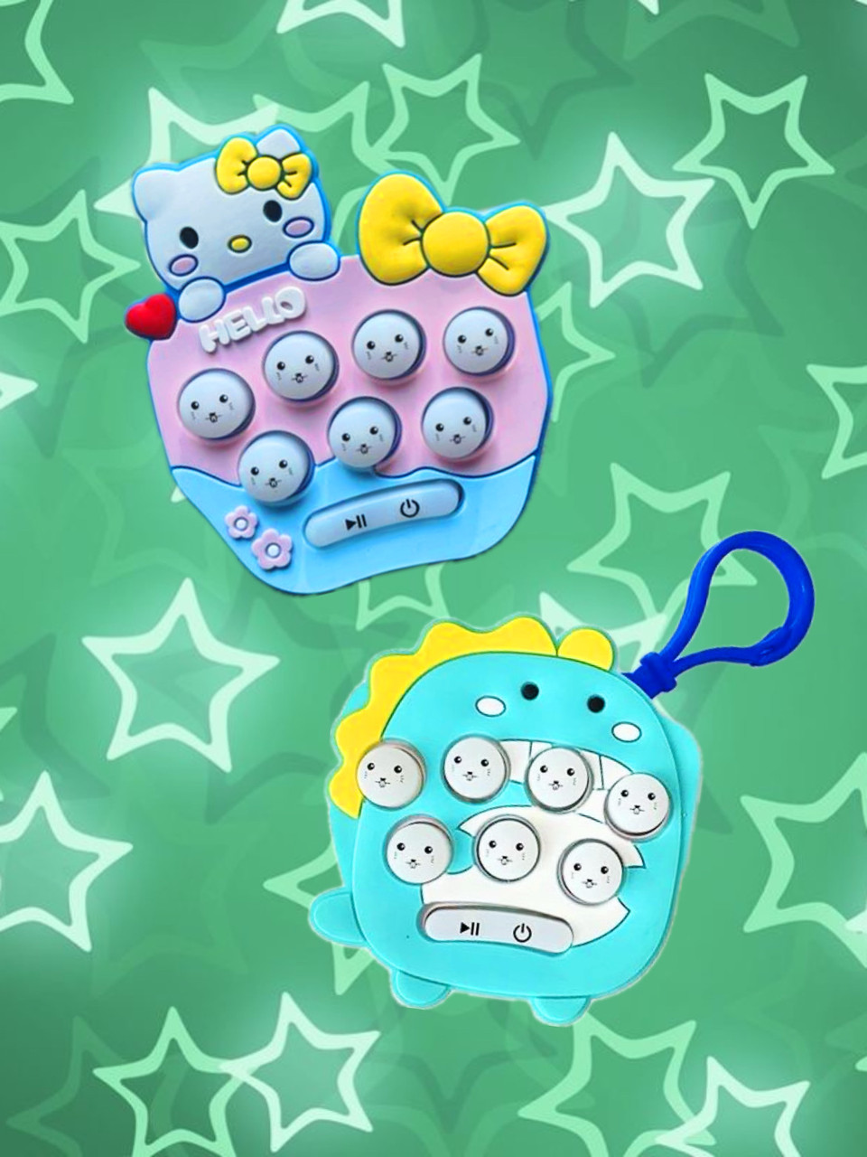 Електронна приставка Pop It поп-інтерактивна гра-головоломка Disney Дісней, фото 1