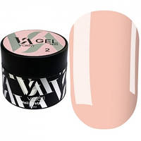Гель для нарощування Valeri Builder GeI №02 (Nude) , 15 ml