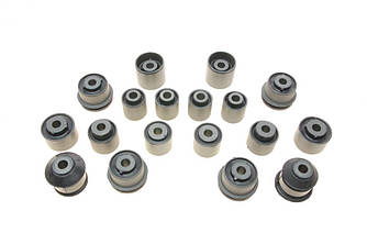 Комплект сайлентблоків задньої підвіски Audi A4/A6 Allroad 00-11 (18 шт.) SOLGY 201358 UA62