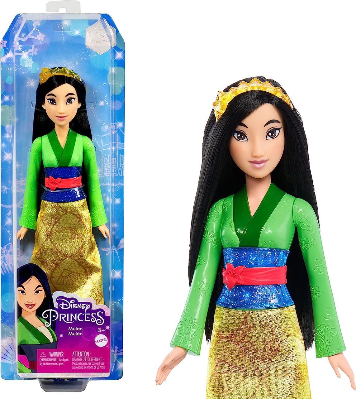 Лялька Мулан Mattel Disney Princess Dolls, Mulan Posable Fashion Doll