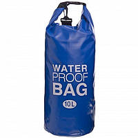 Гермомешок водонепроницаемый Waterproof Bag 10 л Blue (10602B)