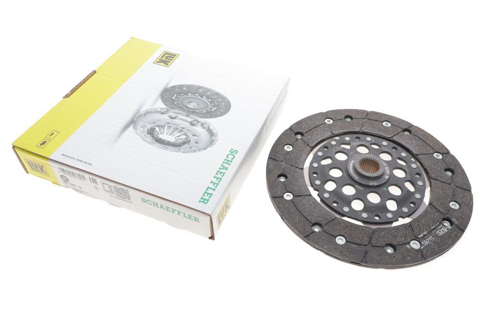Диск зчеплення VW T4 2.4D/2.5TDI, 90-03, 55/57/65/75kw LuK 322 0281 10 UA62