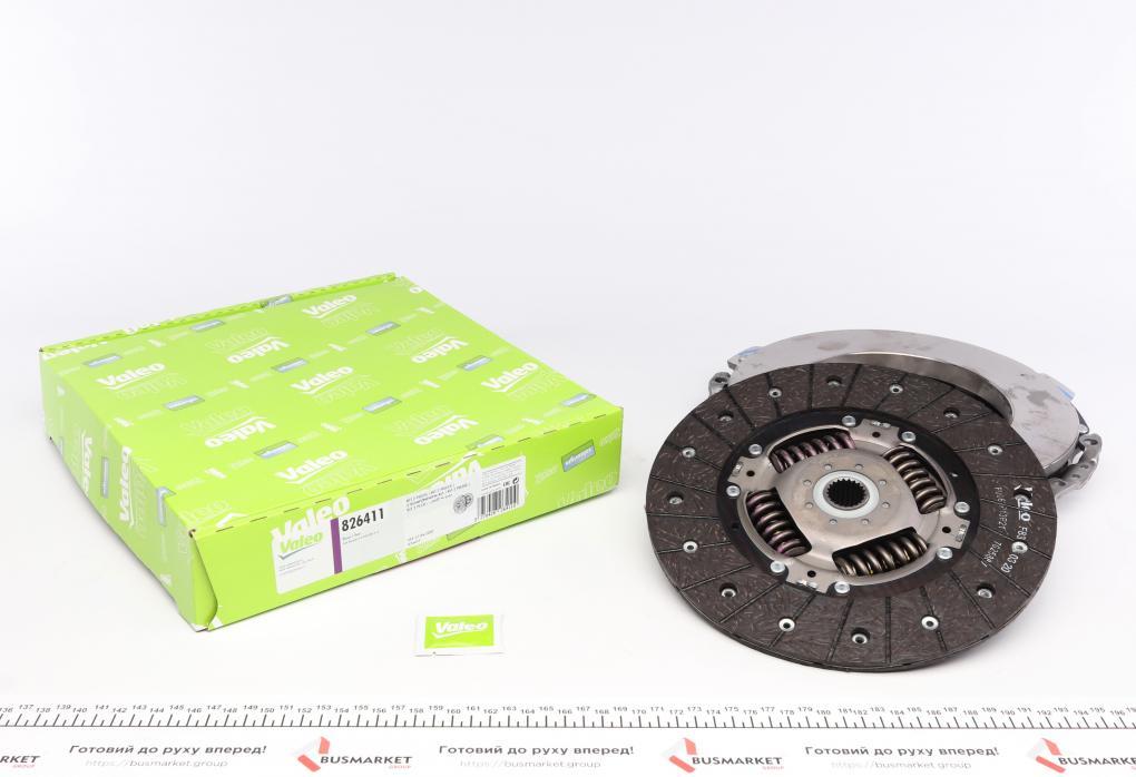 Комплект зчеплення Fiat Ducato 2.3D 06- (d=250mm) VALEO 826411 UA62
