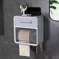 Держатель для туалетной бумаги Toilet Paper Holder WHITE iC227