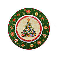 Тарелка фарфоровая Christmas collection 21 см Lefard 986-062