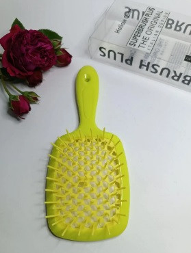 Гребінець для волосся Супер Браш hollow comb, фото 1