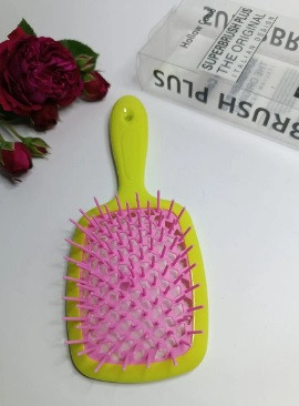 Гребінець для волосся Супер браш hollow comb, фото 1