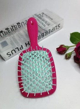 Гребінець для волосся Супер браш hollow comb, фото 1