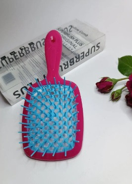 Гребінець для волосся Супер браш hollow comb, фото 1