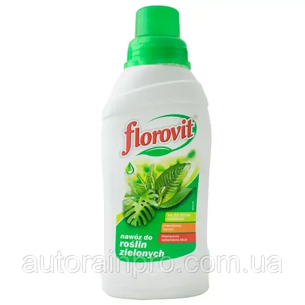 FLOROVIT добриво для зелених рослин 0,5л. Флоровіт, фото 1