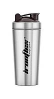 IronFlex Shaker Steel Silver 750 ml