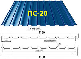Профнастил ПС-20, ПК-20