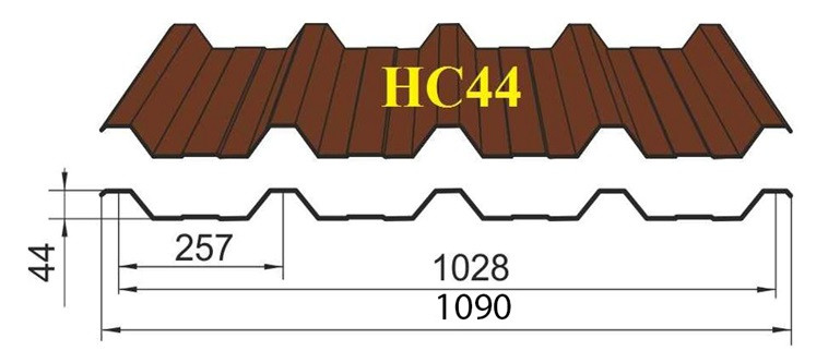 Профнастил НС-44