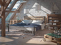 Ліжко Нарцис Tenero на дерев'яних ніжках 1600х2000 Чорно-білий (100000219)