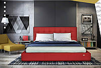 Ліжко Richman Честер 140 х 190 см Флай 2210 З підіймальним механізмом і нішею для білизни Червоне