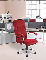 Офисное Кресло Руководителя Richman Никосия Red Velour Хром М3 MultiBlock Красное