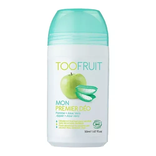 Дезодорант дитячий Яблуко та алое TOOFRUIT 30 мл