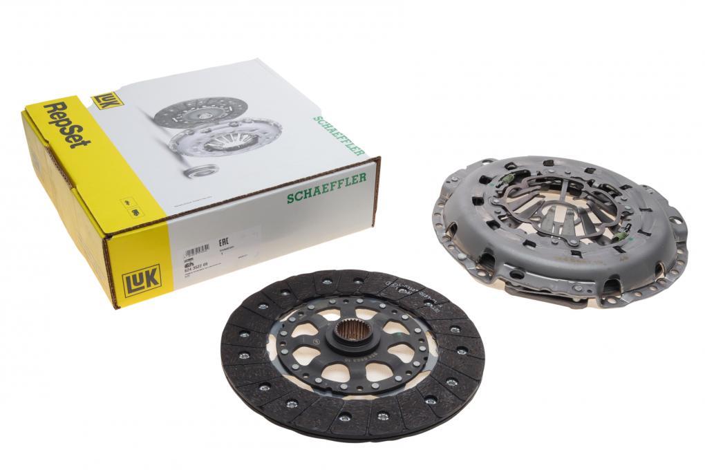 Комплект зчеплення Audi A4 2.0TDI/TFSI 15-19, 100/110/140kw LuK 624 3522 09 UA62