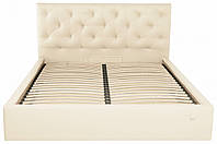 Кровать Richman Бристоль VIP 120 х 200 см Флай 2207 С дополнительной металлической цельносварной рамой Бежевая