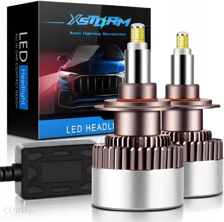 Світлодіодні Корейські CSP Luxor LED 360 Canbus лампи Н7 100 W 14000 LM 12 В. Ідеально для оптики з лінзою!, фото 1