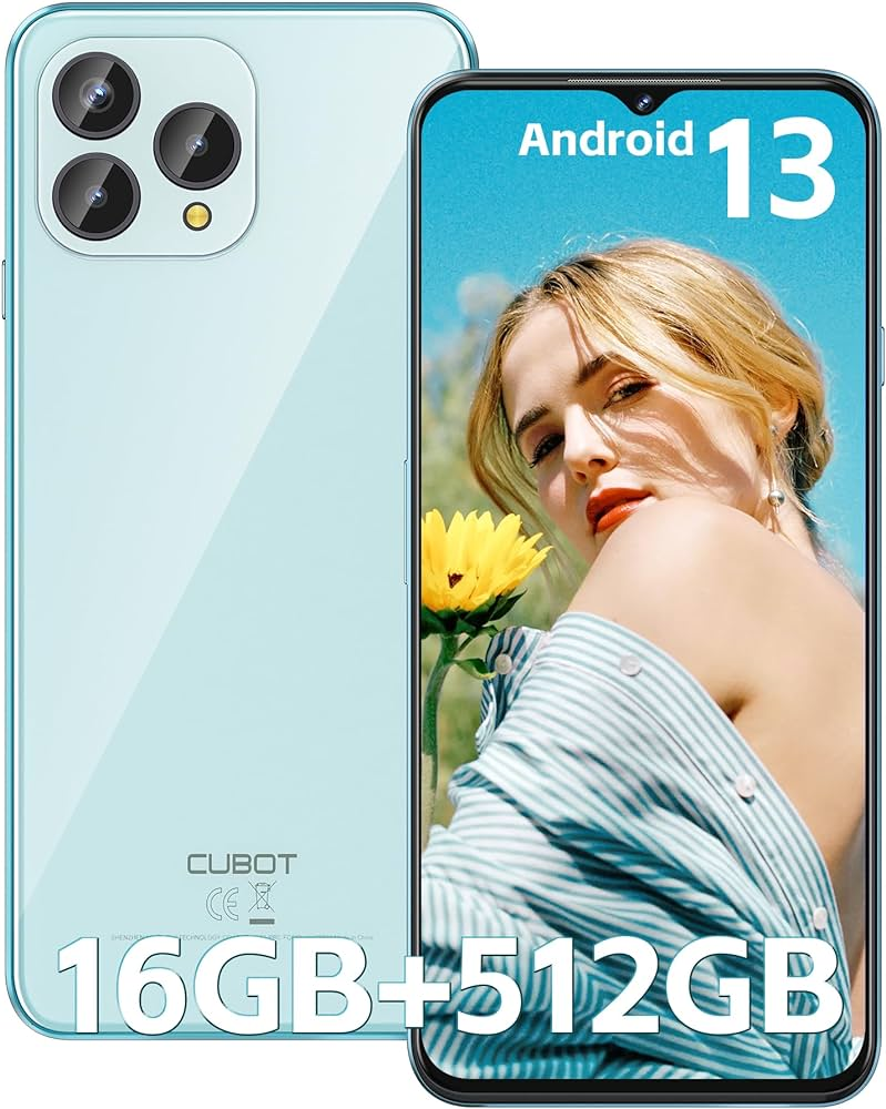 Смартфон CUBOT P80 512 GB Light Blue 4G NFC камера 48/24MP 5200 mAh Новинка 2023 ПОДАРУНКИ!