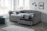 Односпальная кровать Signal Lanta 90X200 Серый (LANTA90SZ)