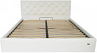 Кровать Richman Бристоль VIP 140 х 200 см Madrit-0920 С дополнительной металлической цельносварной рамой Белая