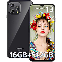 Смартфон CUBOT P80 512GB Black 4G NFC камера 48\24MP 5200mAh Новинка 2023 ПОДАРКИ!