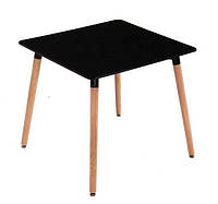 Стол обеденный SDM Нури 80 х 80 см квадратный Черный (86715)
