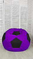 Кресло Мяч Coolki 100см Фиолетовый с Черным (Оксфорд 600D PU)