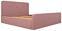 Ліжко Двоспальне Richman Елізабет Standart 160 х 190 см Fibril 24 Рожеве