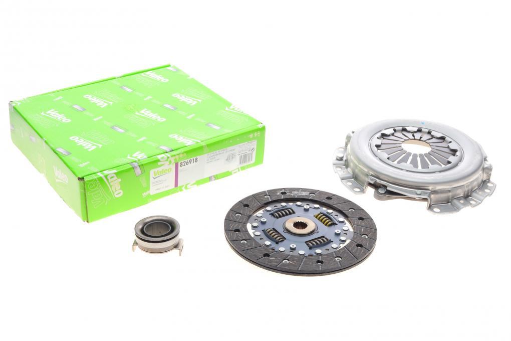 Комплект зчеплення Suzuki Swift 1.3 05- (d=190mm) (+вижимний) z=18 VALEO 826918 UA62