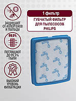 Фильтр для пылесоса Филипс. PHILIPS PowerPro Expert: (оригинальный тип CP0617/01, 432200494512 (без рамки)) (и