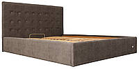 Кровать Richman Николь Vip 140 х 200 см Teddy 14 С дополнительной металлической цельносварной рамой Серая