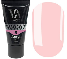 Полігель Valeri Acryl Gel №05 (Pink), 30 мл