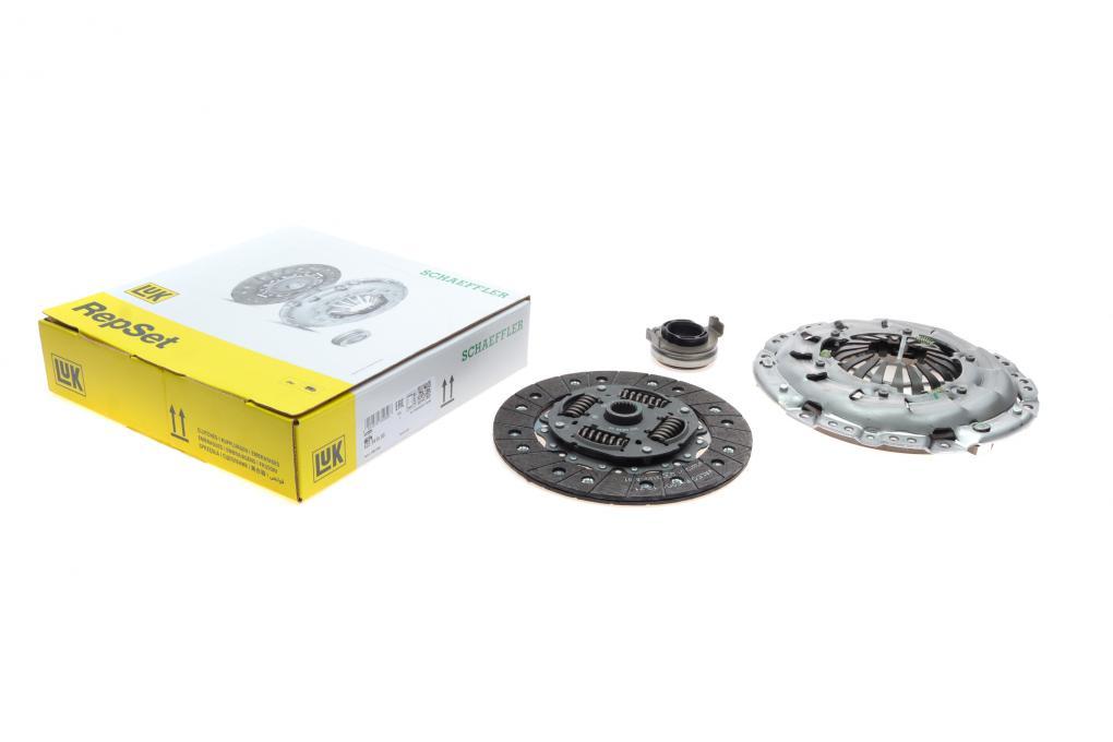 Комплект зчеплення Honda Civic VIII/IX 1.4/1.8 i-VTEC 05- (d=216mm) (+вижимний) LuK 622 3415 00 UA62