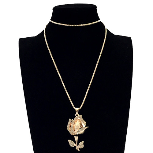 Кулон Троянда на ланцюжку, фото 1