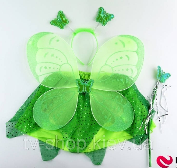 Крила зі спідницею 4 в 1 Фея Дінь-Дінь, фото 1