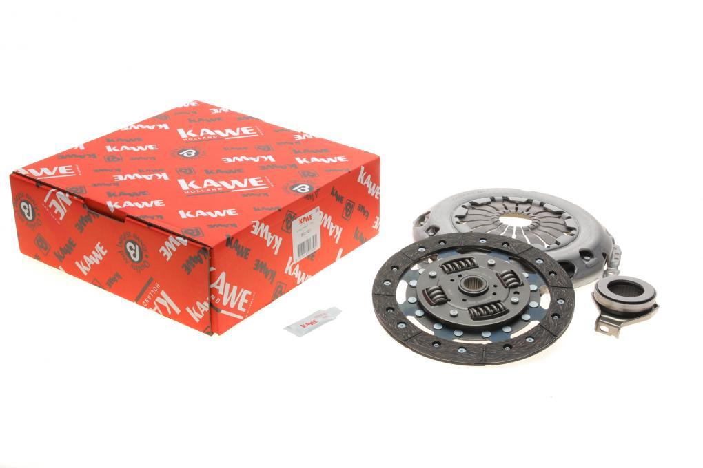 Комплект зчеплення Ford Escort 1.6/1.8 16V 95-99 (d=210mm) (+вижимний) KAWE 961361 UA62