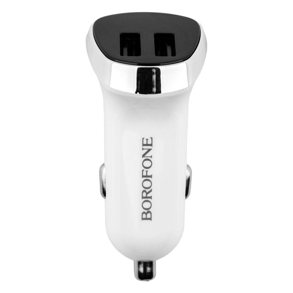 Автомобільний Зарядний Пристрій Borofone BZ15 Micro 2USB 2.4A