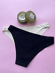 Жіночі безшовні трусики-сліп з застібками набір 2шт ДМ