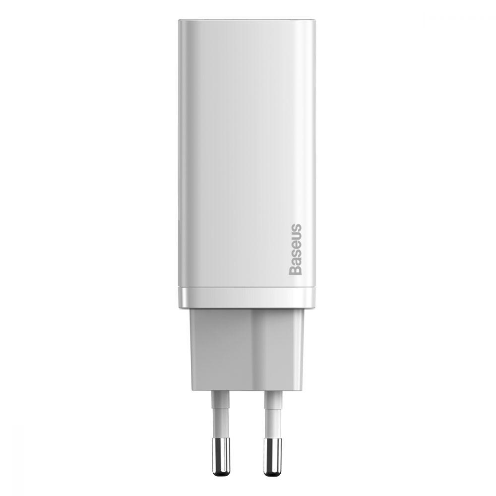 Мережевий Зарядний Пристрій Baseus CCGAN2L-E Quick ChargerC+C 65W 2A