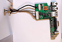 032 Разъемы VGA Аудио USB HP dv4000 - 48.49Q02.021