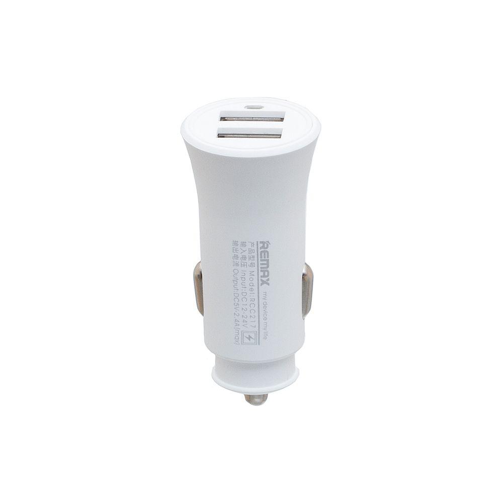 Автомобільний Зарядний Пристрій Remax RCC 217 2 USB 2.4A, фото 1
