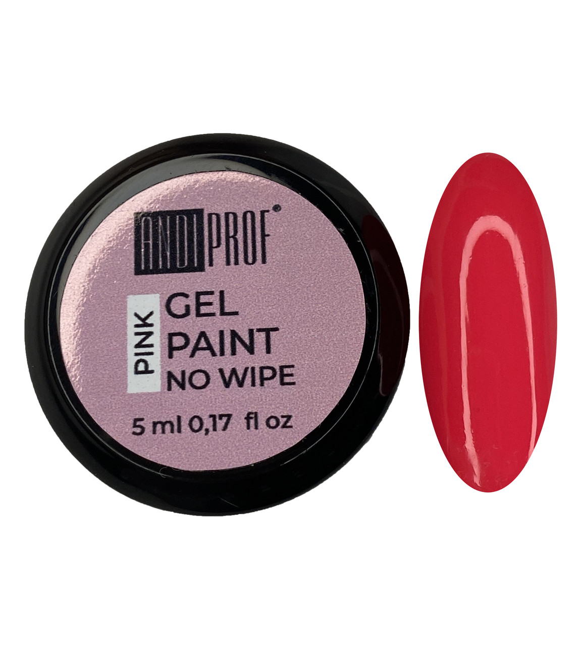 Гель фарба ANDI PROF GEL Paint №4 маліновий