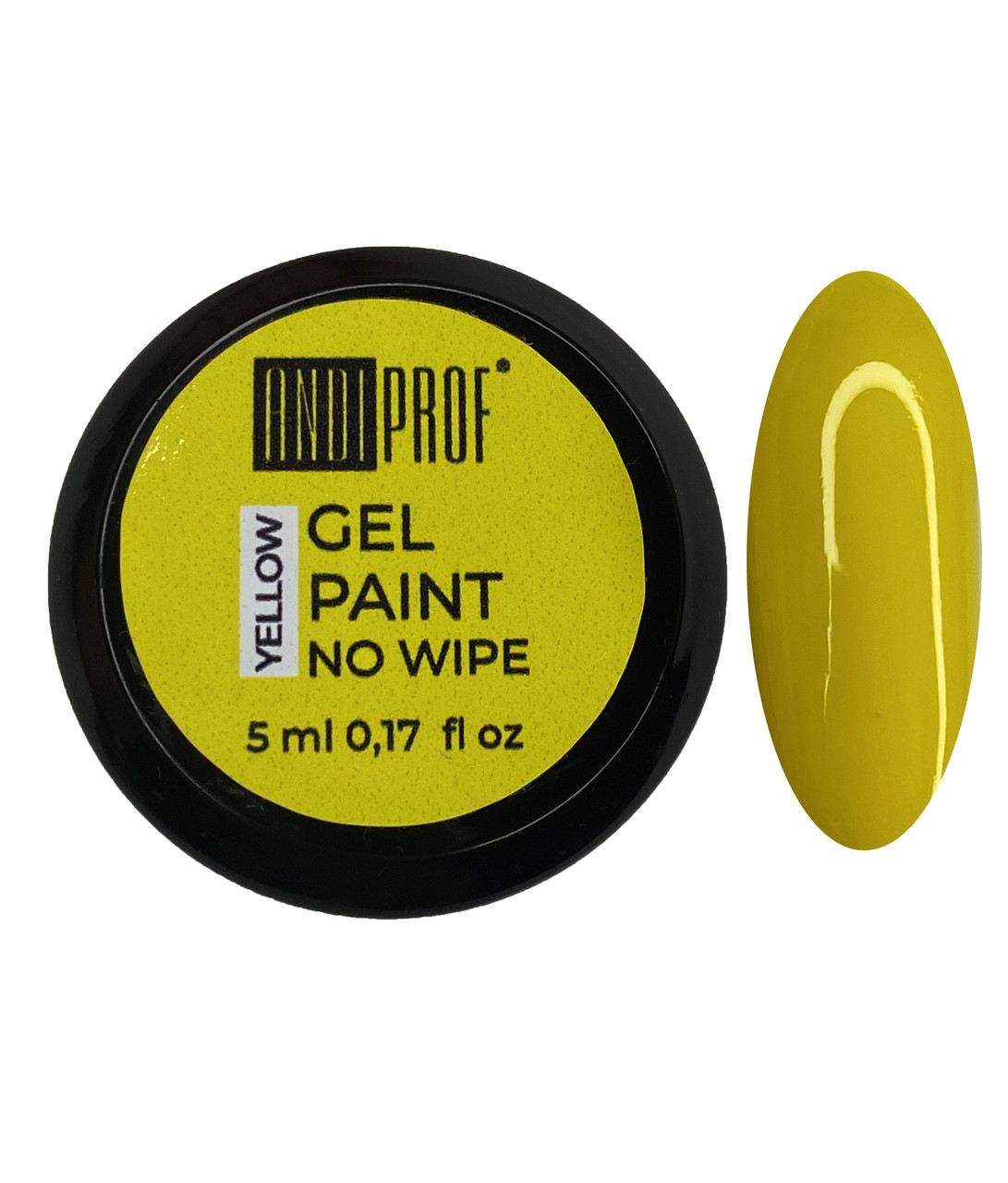 Гель фарба ANDI PROF GEL Paint №7 жовтий